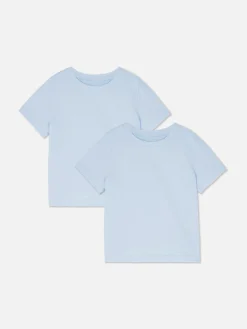 Niños Primark Tops Y Camisetas|Pack De 2 Camisetas Escolares De Manga Corta