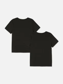Niños Primark Tops Y Camisetas|Pack De 2 Camisetas Escolares De Manga Corta
