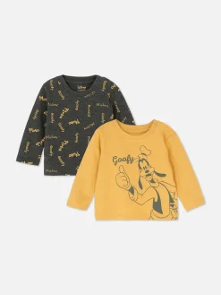 Primark Tops Y Camisetas|Pack De 2 Camisetas Gráficas De Goofy De Disney