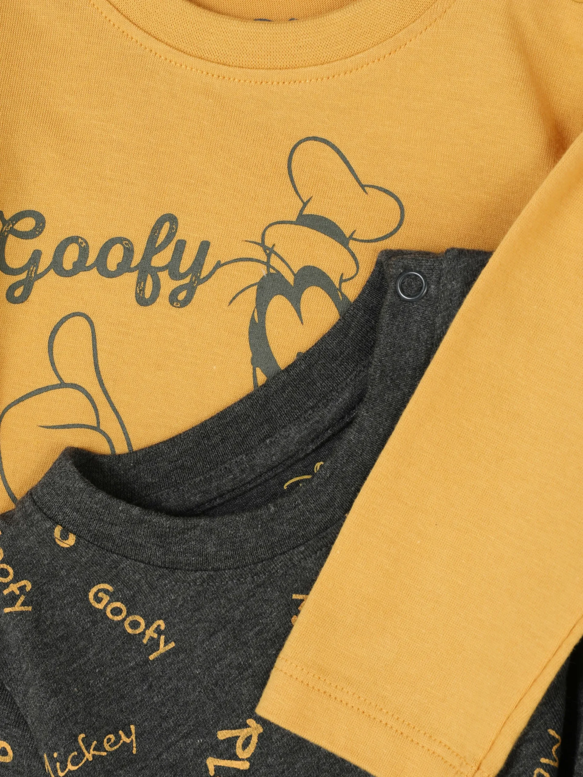 Primark Tops Y Camisetas|Pack De 2 Camisetas Gráficas De Goofy De Disney