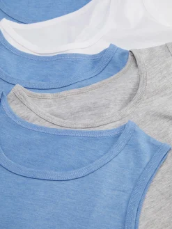 Niños Primark Ropa Interior|Pack De 5 Camisetas Surtidas Sin Mangas