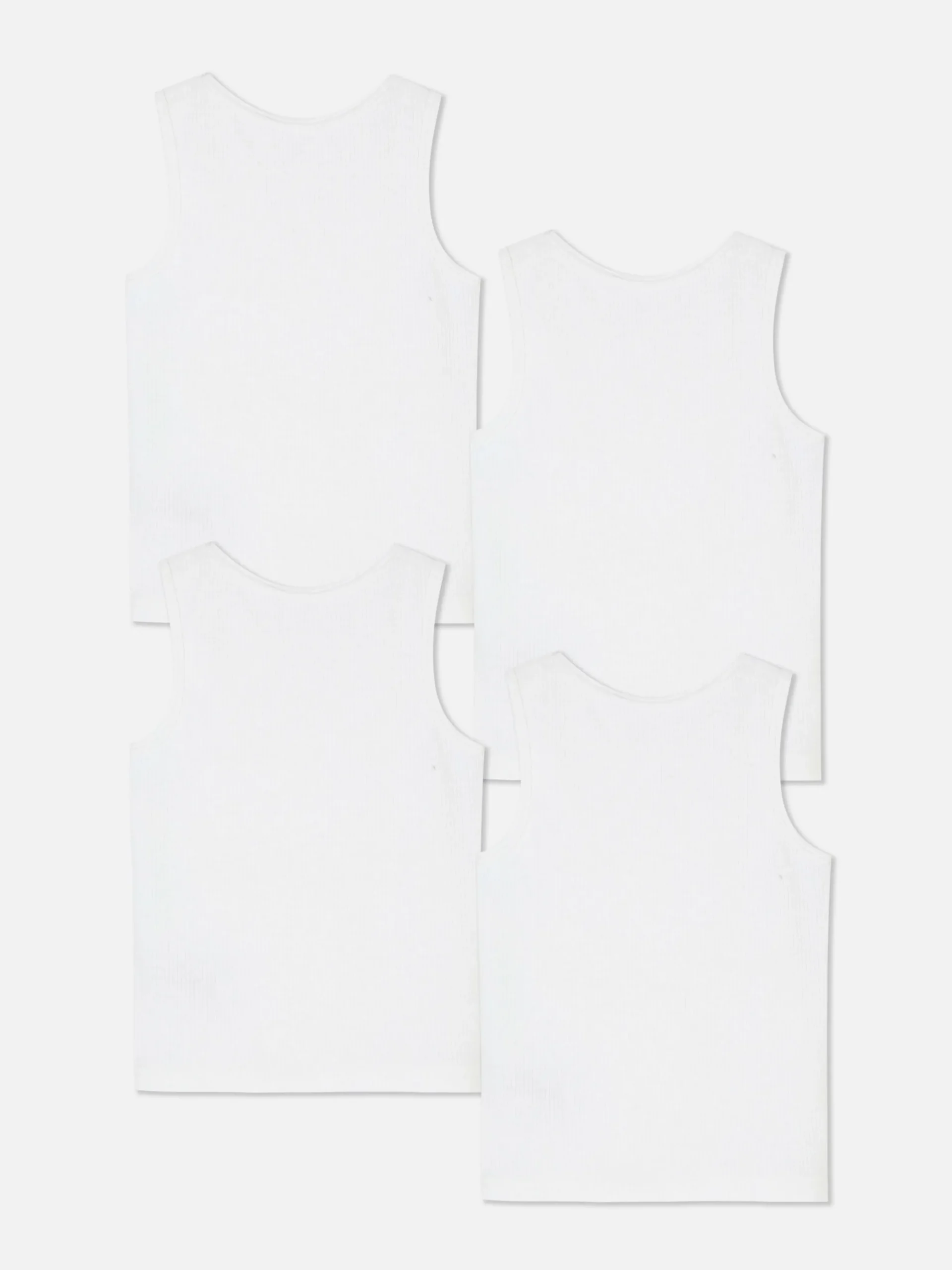 Niños Primark Ropa Interior|Pack De 4 Camisetas Térmicas Sin Mangas