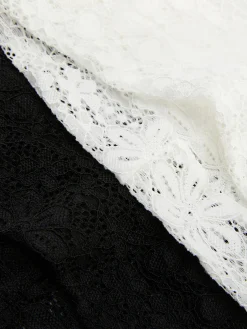 Mujer Primark Accesorios Para El Pelo|Pack De 2 Cintas Para El Pelo De Encaje