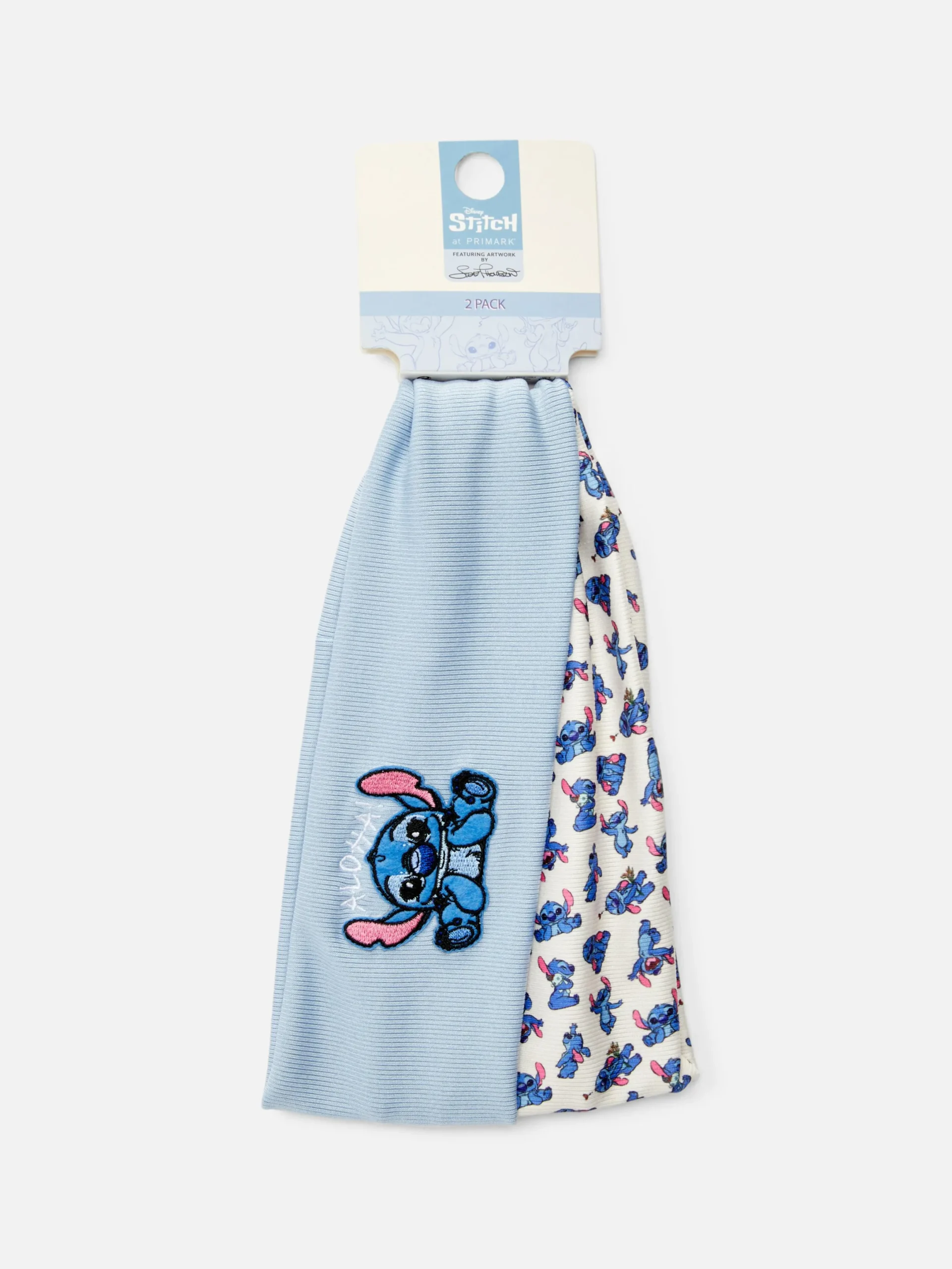 Mujer Primark Accesorios Para El Pelo|Pack De 2 Cintas Para El Pelo De Stitch De Disney