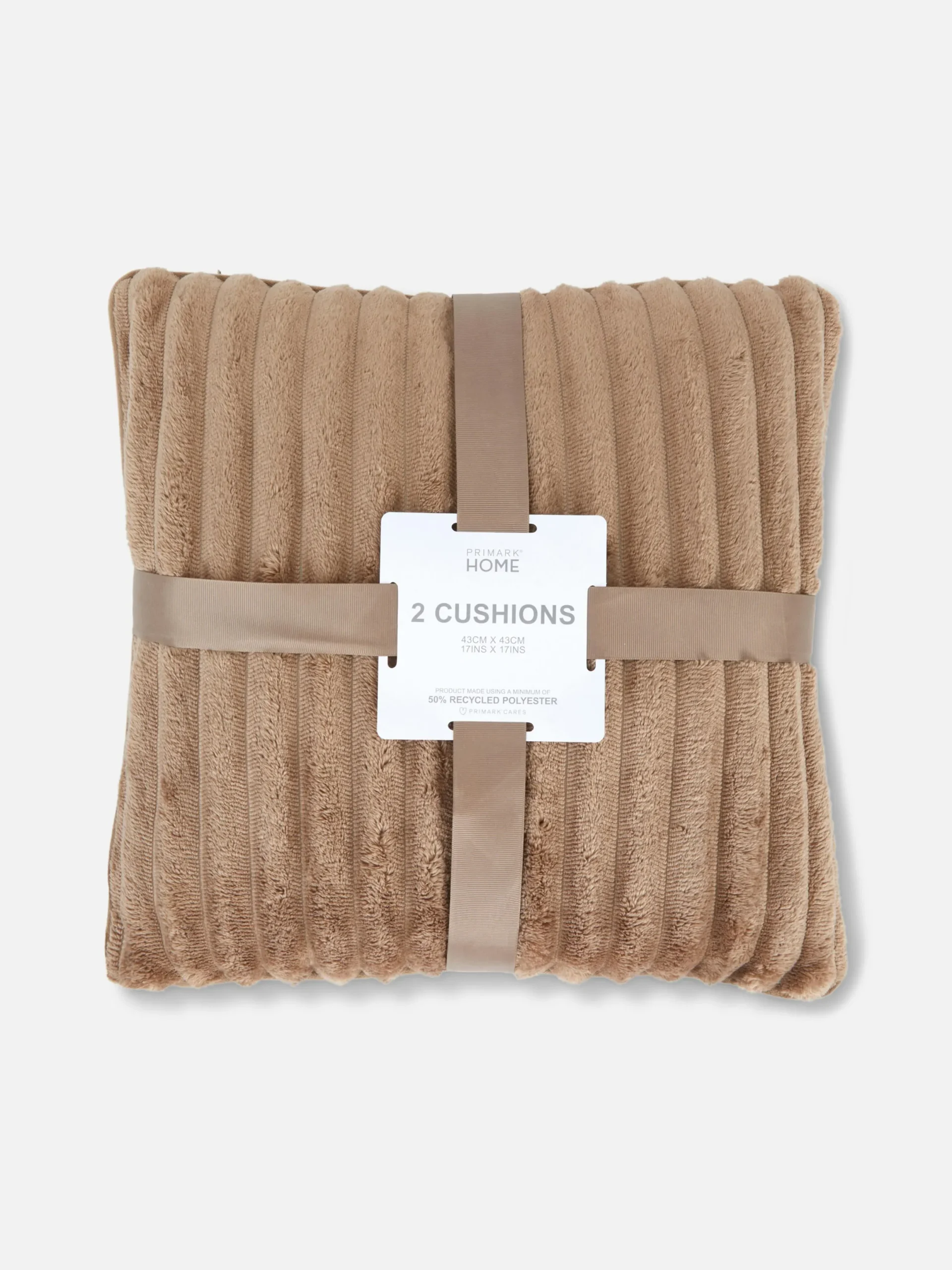 Primark Cojines Y Fundas|Pack De 2 Cómodos Cojines Acanalados