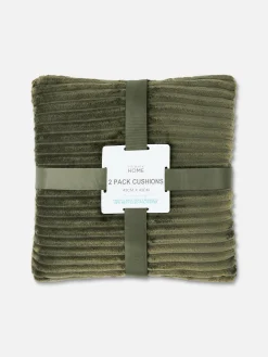 Primark Cojines Y Fundas|Pack De 2 Cojines Acanalados