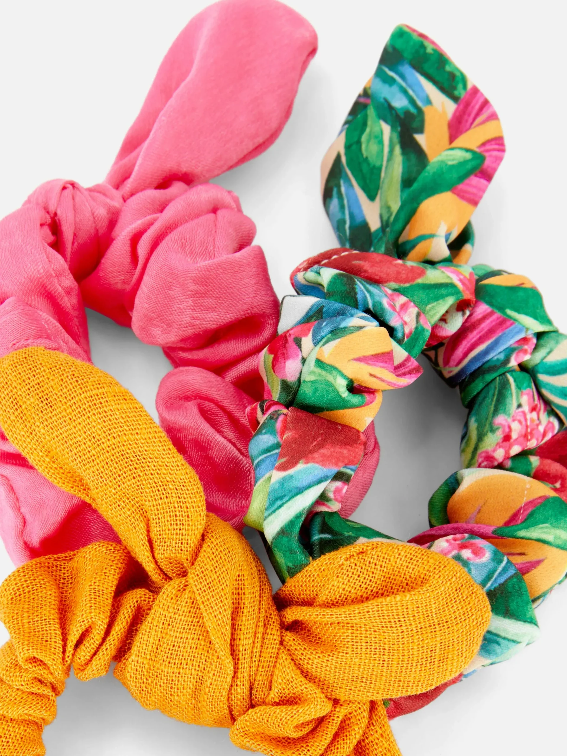 Niños Primark Accesorios Para El Pelo|Pack De 3 Coleteros Con Lazo