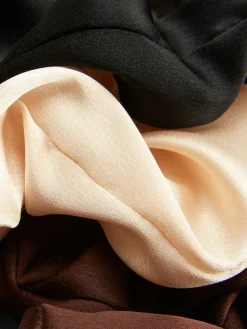 Mujer Primark Accesorios Para El Pelo|Pack De 3 Coleteros De Satén