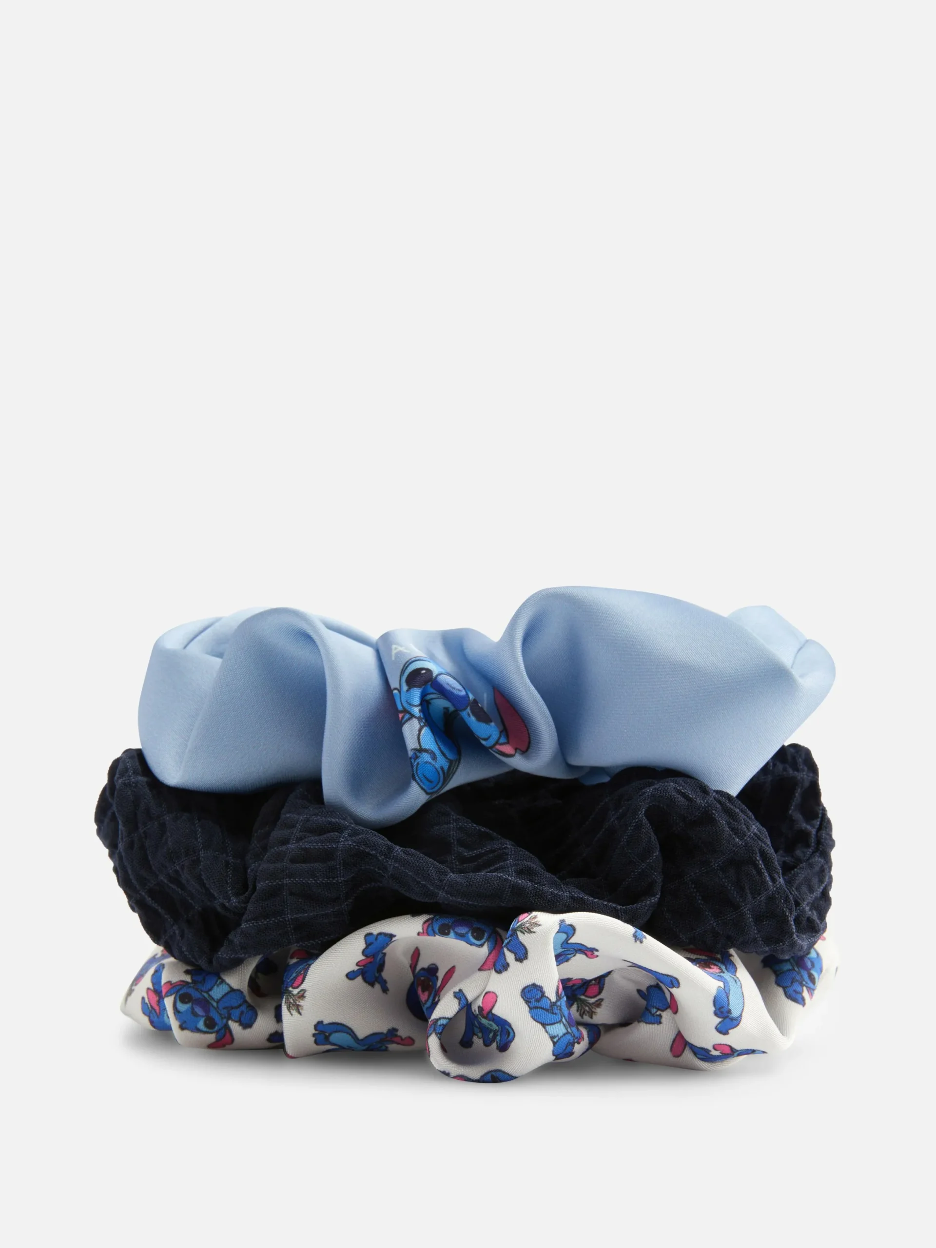 Mujer Primark Accesorios Para El Pelo|Pack De 3 Coleteros De Stitch De Disney