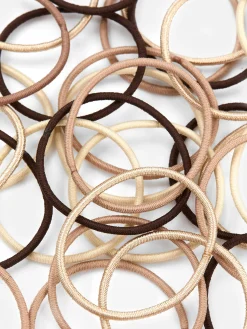 Mujer Primark Accesorios Para El Pelo|Pack De 60 Elásticos Finos Para El Cabello