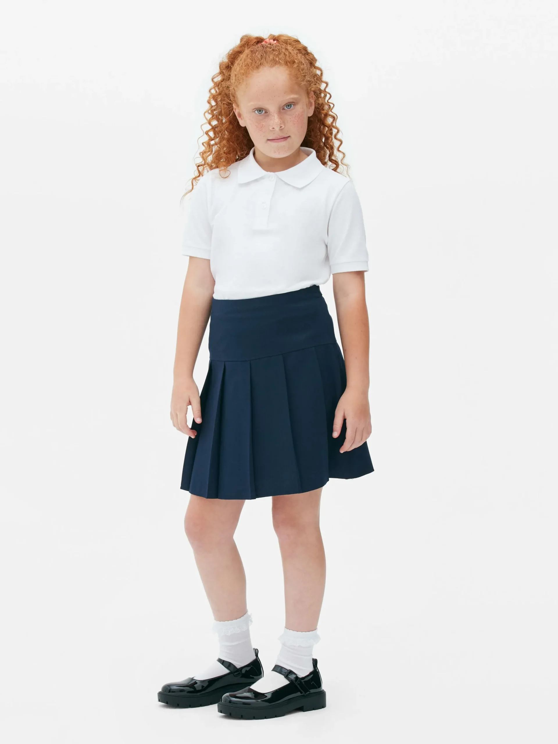 Niños Primark Faldas|Pack De 2 Faldas Plisadas Escolares Para Niña Mayor