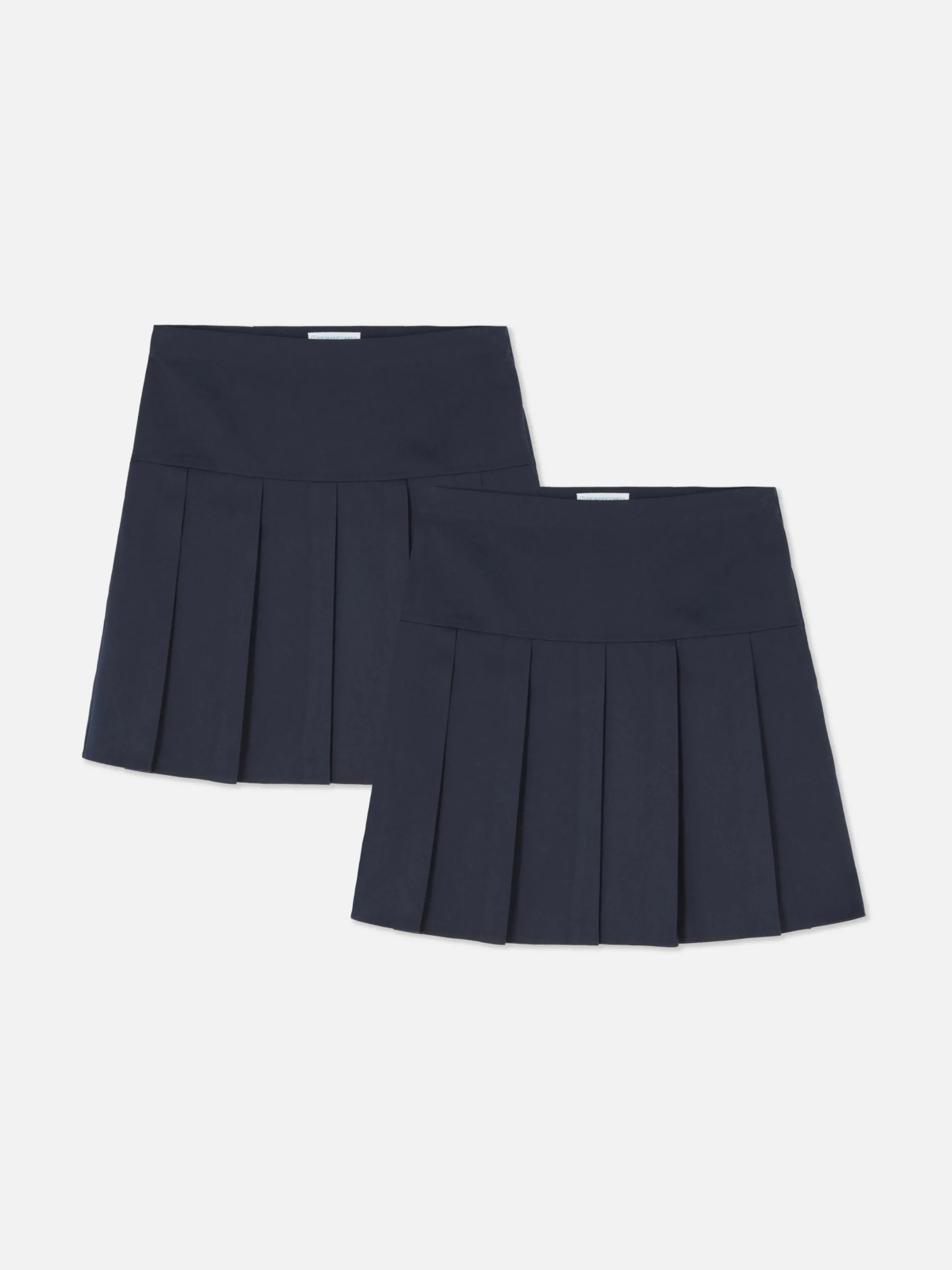 Niños Primark Faldas|Pack De 2 Faldas Plisadas Escolares Para Niña Mayor