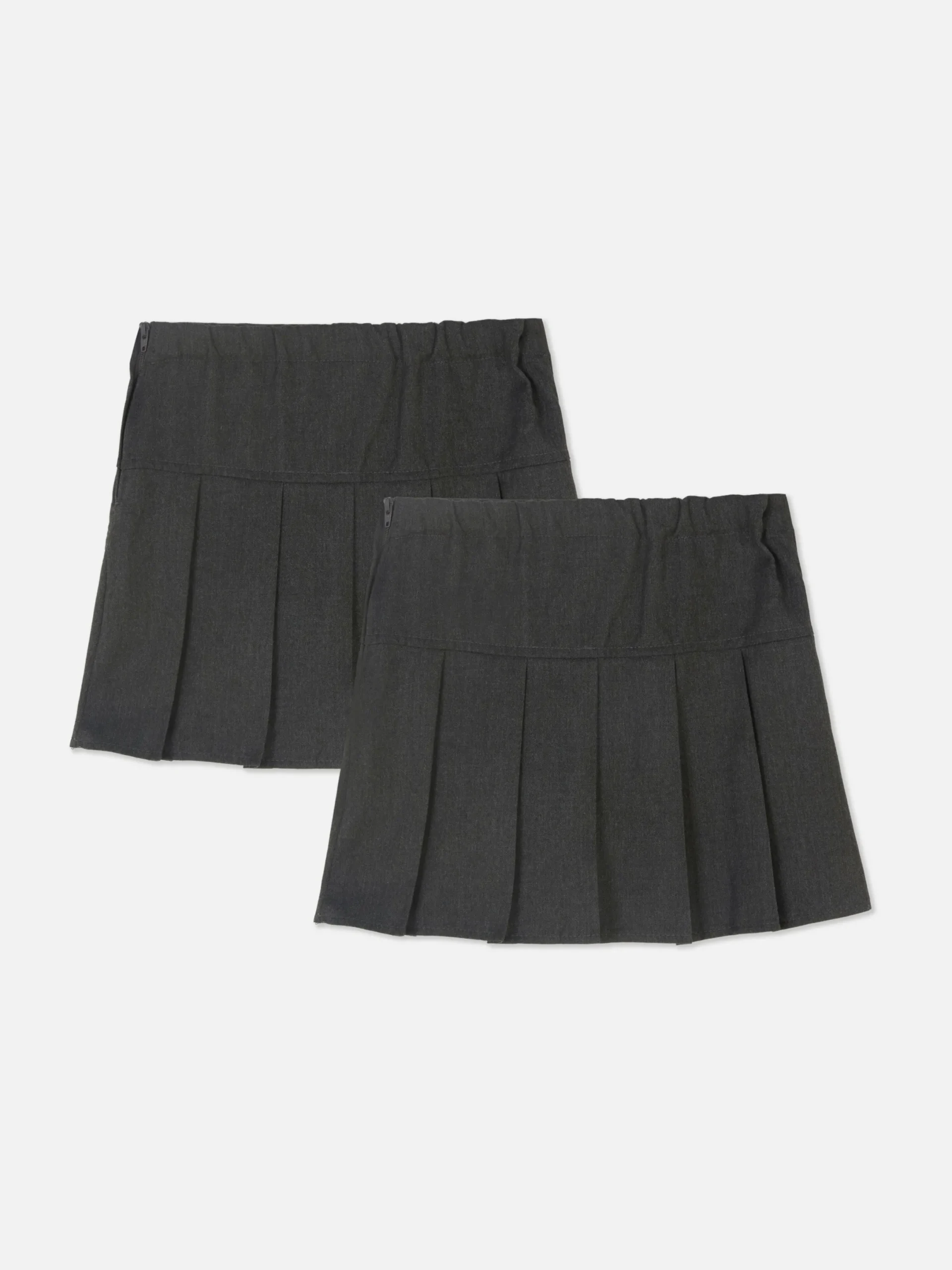 Niños Primark Faldas|Pack De 2 Faldas Plisadas Escolares De Niña Pequeña