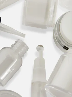 Primark Artículos Para El Cuidado De La Piel|Accesorios De Viaje|Pack De 4 Frascos Para Productos De Cuidado Facial