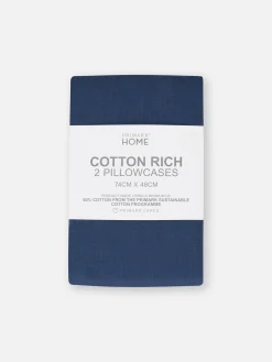 Primark Sábanas Y Fundas De Almohada|Pack De 2 Fundas De Almohada Básicas