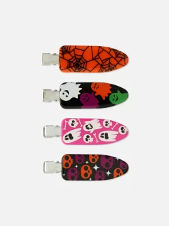 Mujer Primark Accesorios Para El Pelo|Pack De 4 Horquillas De Halloween Antimarcas PS...