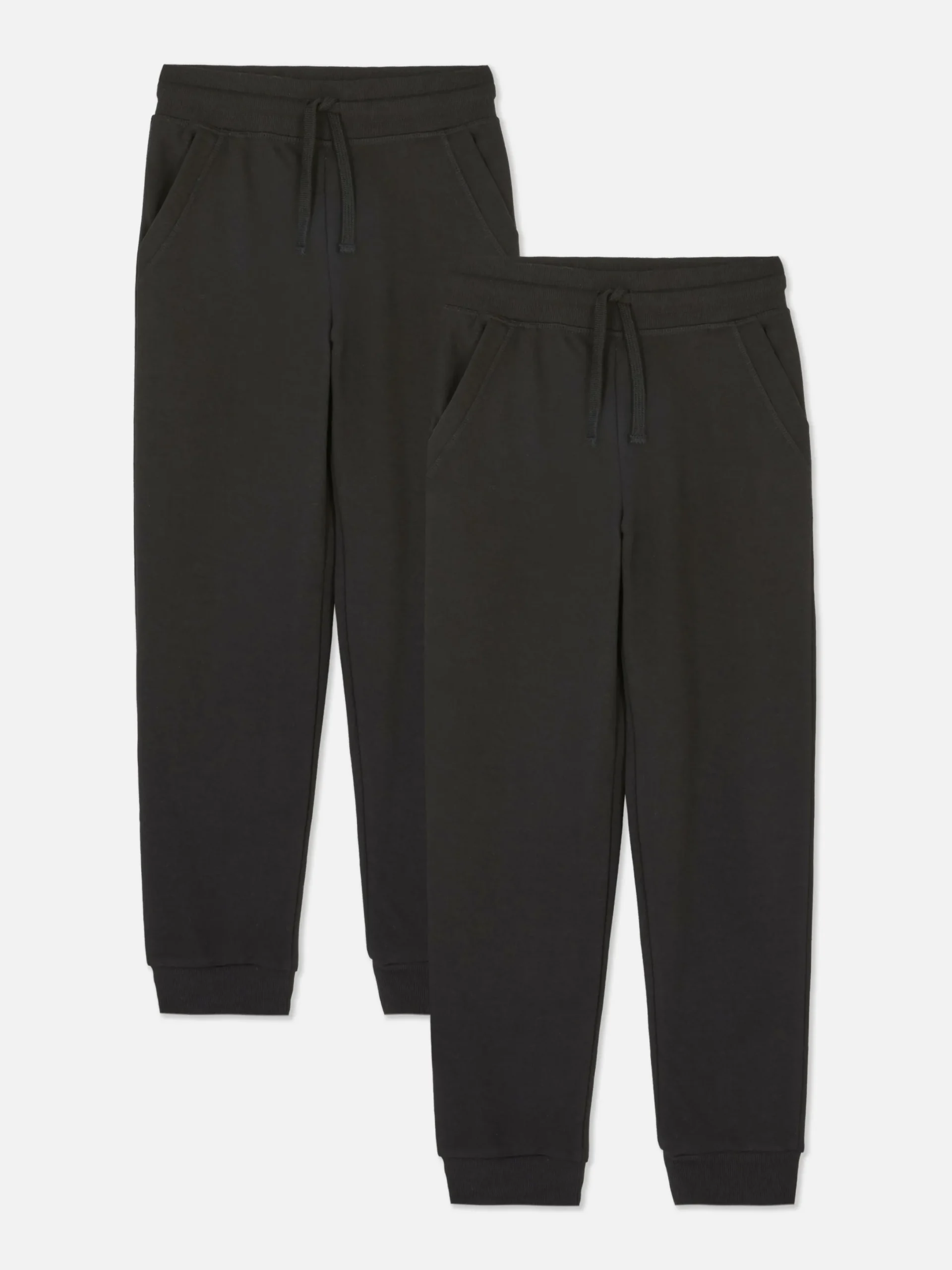 Niños Primark Pantalones De Chándal|Pack De 2 Joggers Con Cordón Para Niños Mayores