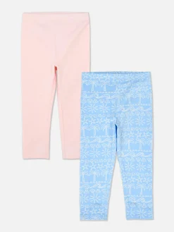 Primark Pantalones Y Leggings|Pack De 2 Leggings De Diseños Surtidos