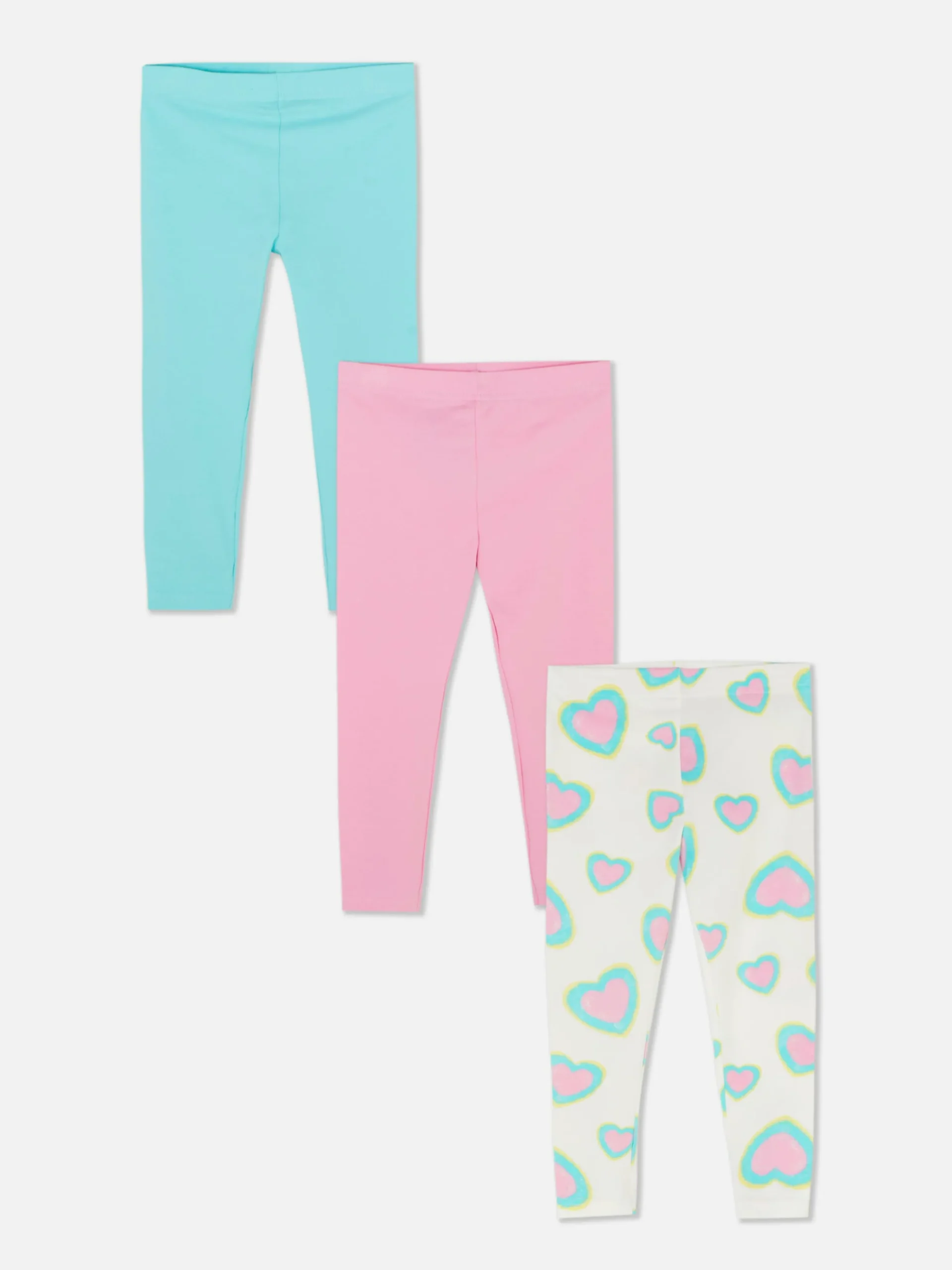 Niños Primark Pantalones Y Leggings|Pack De 3 Leggings Estampados Surtidos