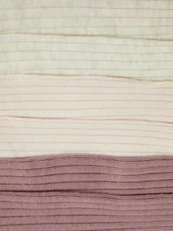 Niños Primark Calcetines Y Medias|Pack De 3 Leotardos Surtidos De Canalé