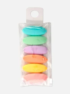 Niños Primark Lápices De Colores|Pack De 6 Minirotuladores Fluorescentes