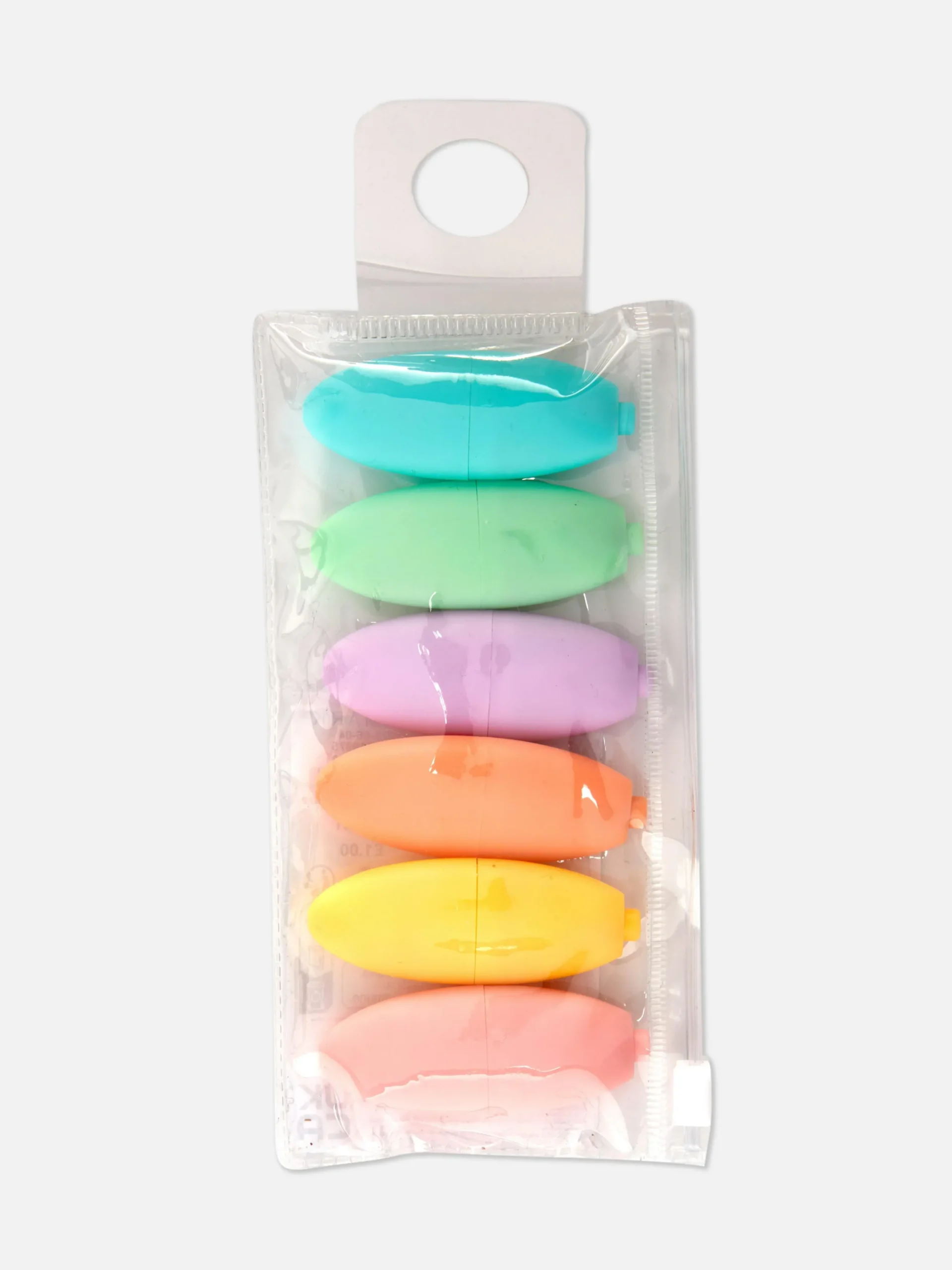 Niños Primark Lápices De Colores|Pack De 6 Minirotuladores Fluorescentes
