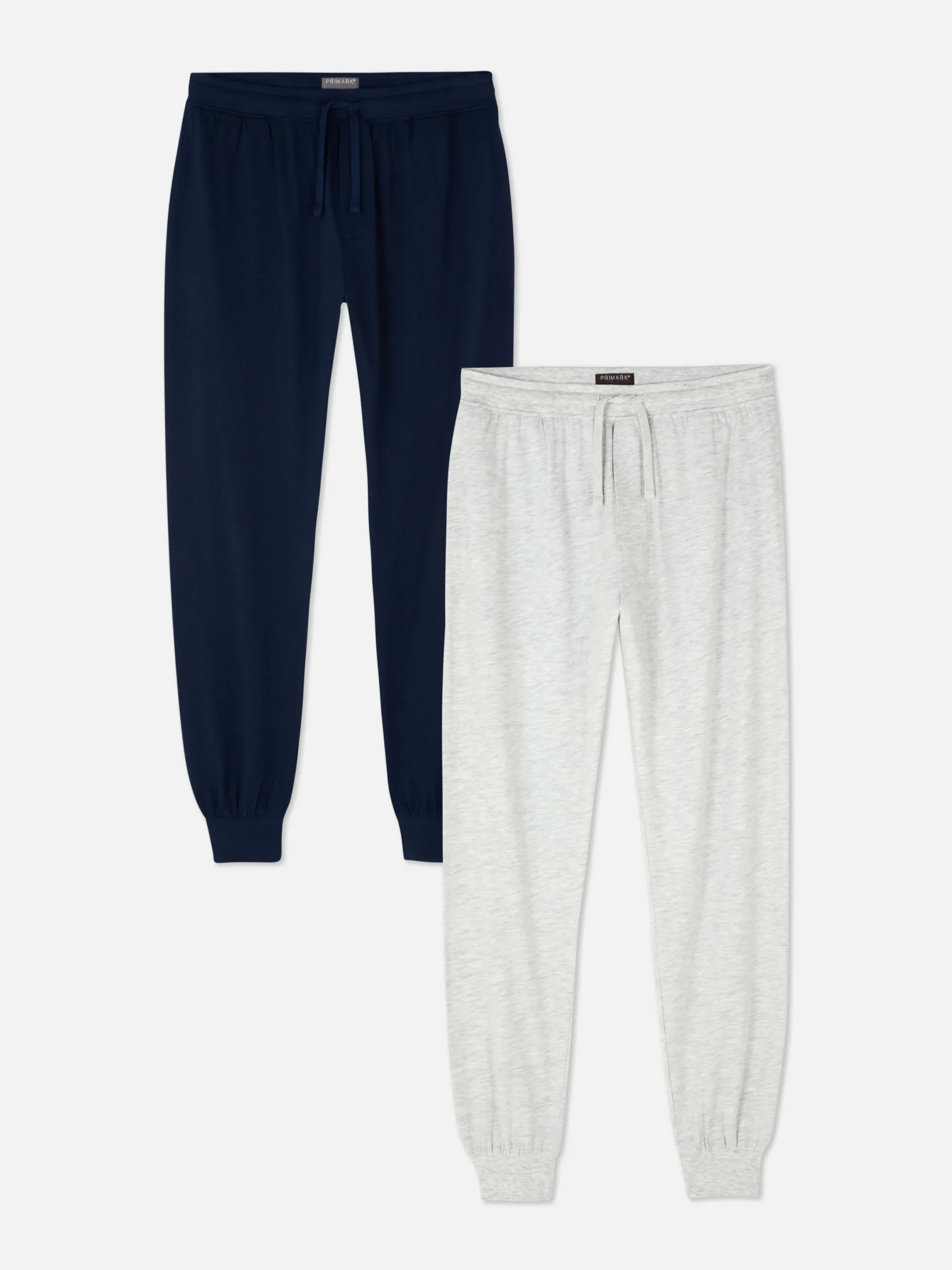 Hombre Primark Pijama|Pack De 2 Pantalones De Pijama De Punto