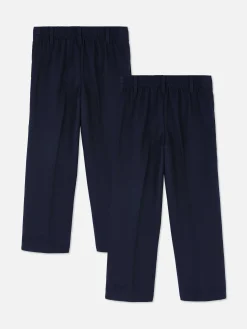 Niños Primark Pantalón|Pack De 2 Pantalones Escolares Para Niño Pequeño