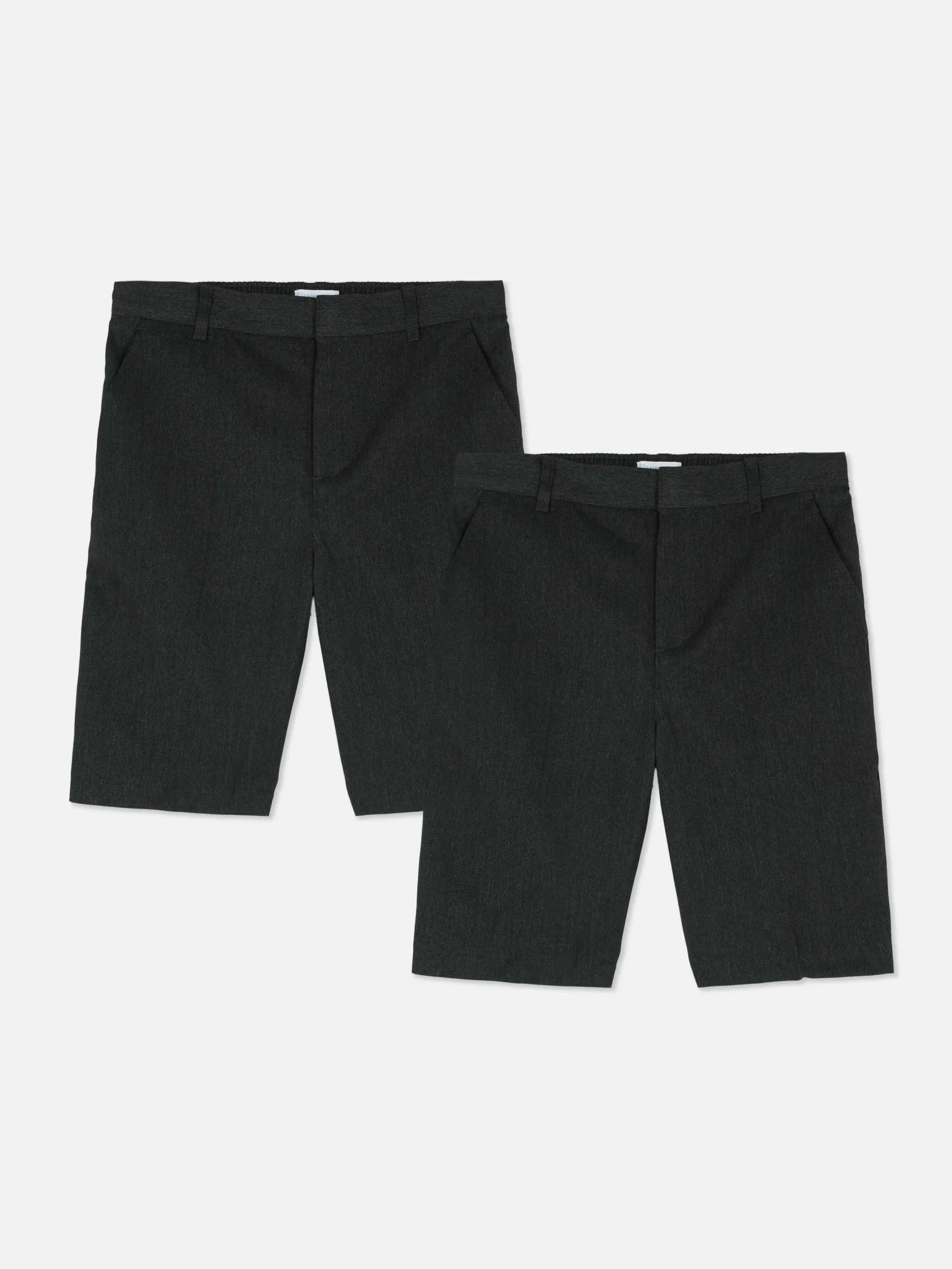 Niños Primark Pantalones Cortos|Pack De 2 Pantalones Escolares Para Niño Mayor