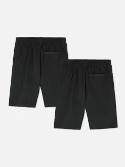 Niños Primark Pantalones Cortos|Pack De 2 Pantalones Escolares Para Niño Mayor