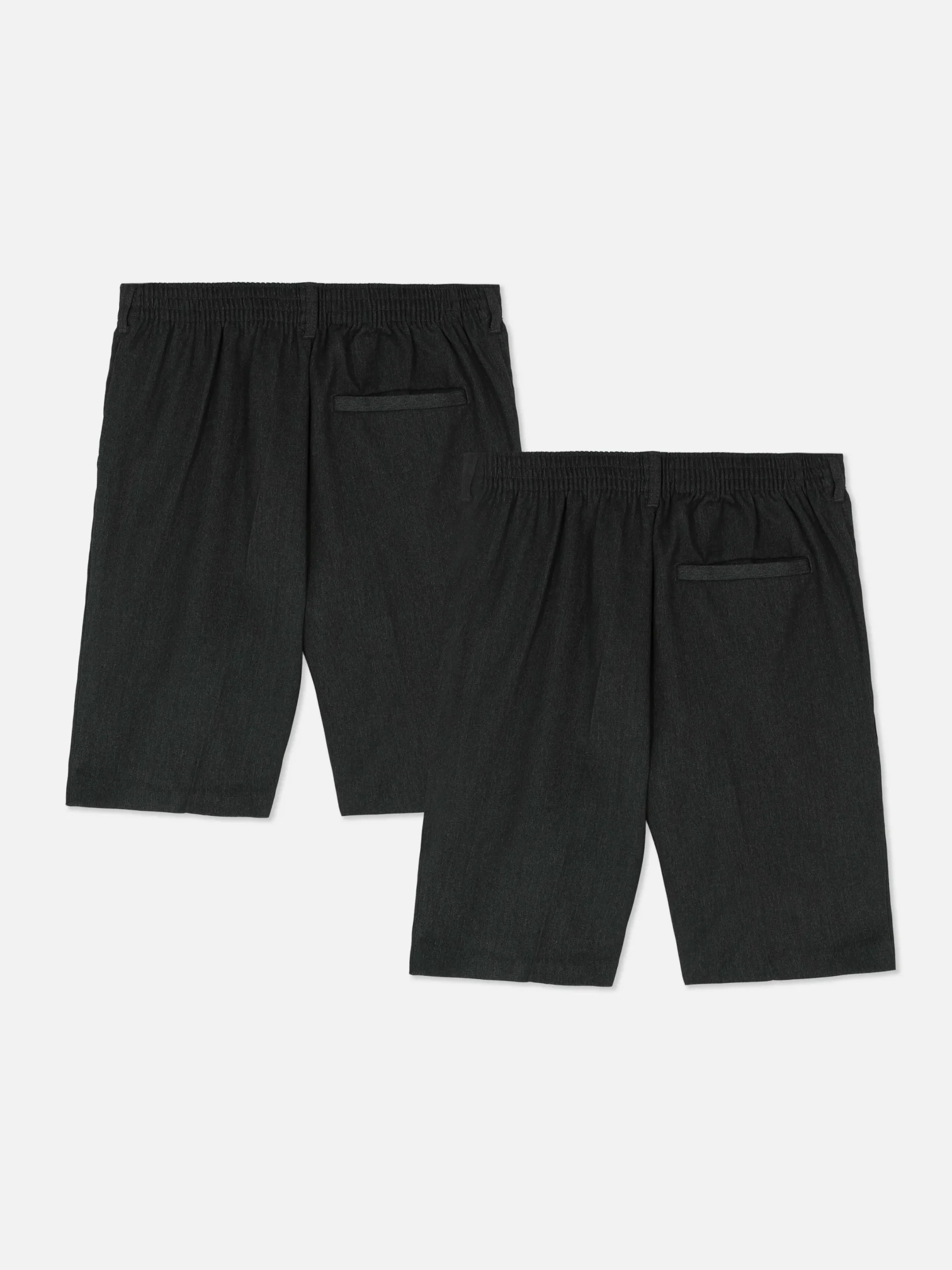 Niños Primark Pantalones Cortos|Pack De 2 Pantalones Escolares Para Niño Mayor