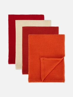 Primark Menaje|Pack De 4 Paños Gofrados