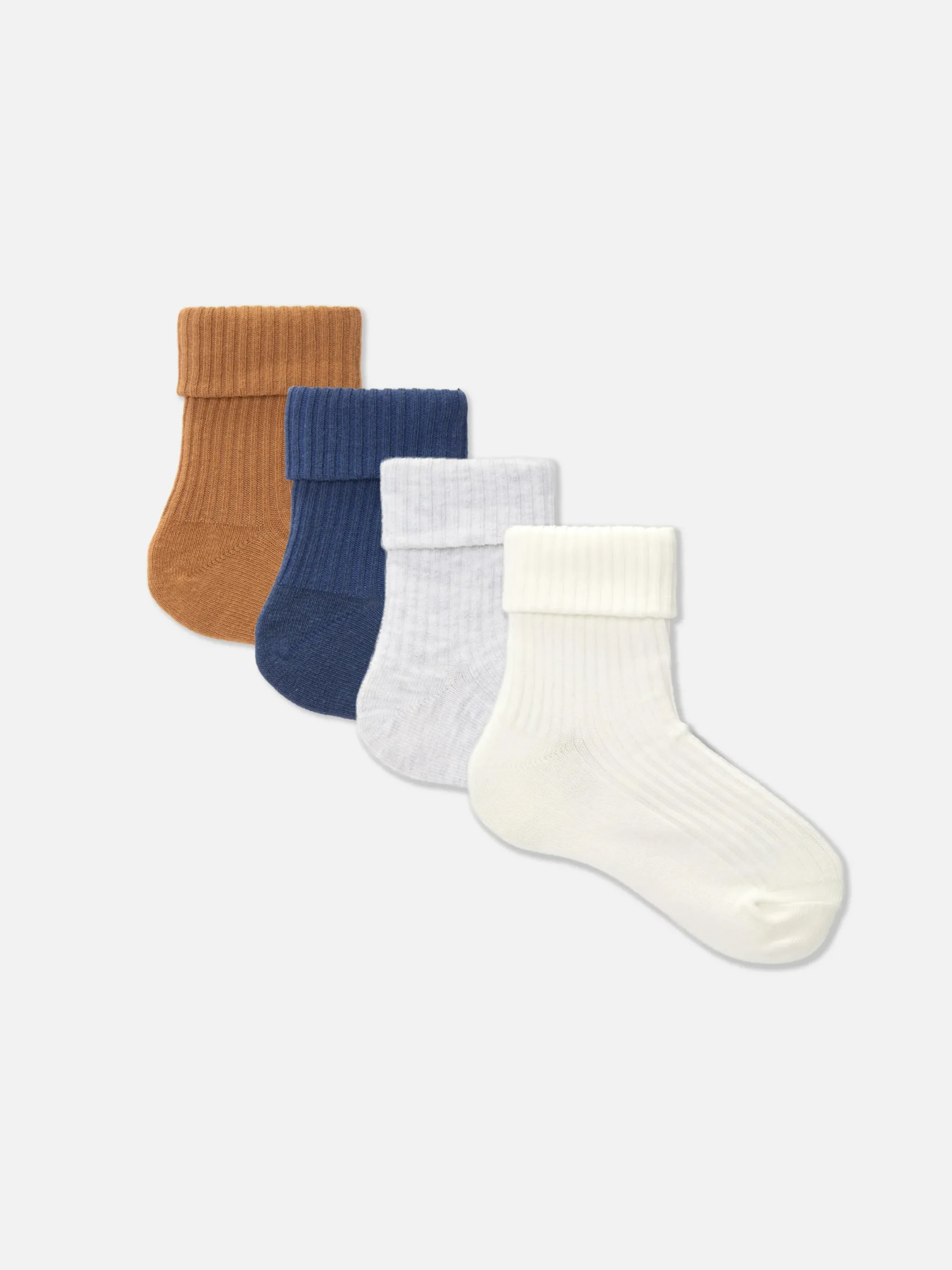 Primark Calcetines Y Medias|Pack De 4 Pares De Calcetines Acanalados