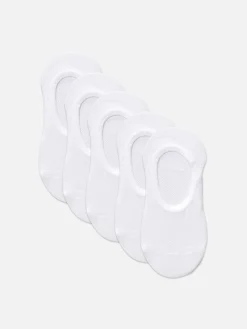 Mujer Primark Calcetines|Pack De 5 Pares De Calcetines Invisibles Deportivos