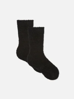 Mujer Primark Calcetines|Pack De 2 Pares De Calcetines De Tejido Rizado