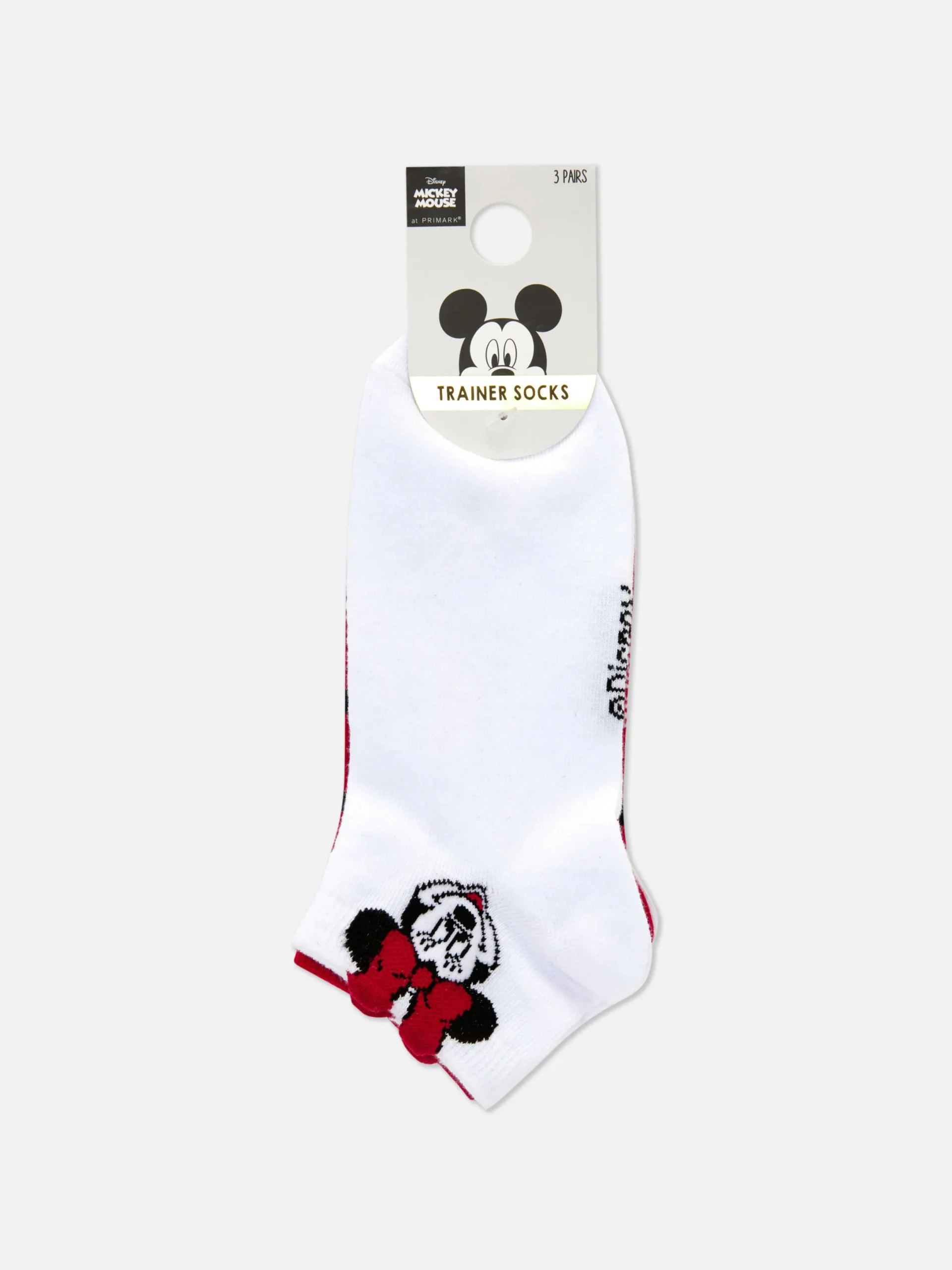 Mujer Primark Calcetines|Pack De 3 Pares De Calcetines De Mickey Y Minnie