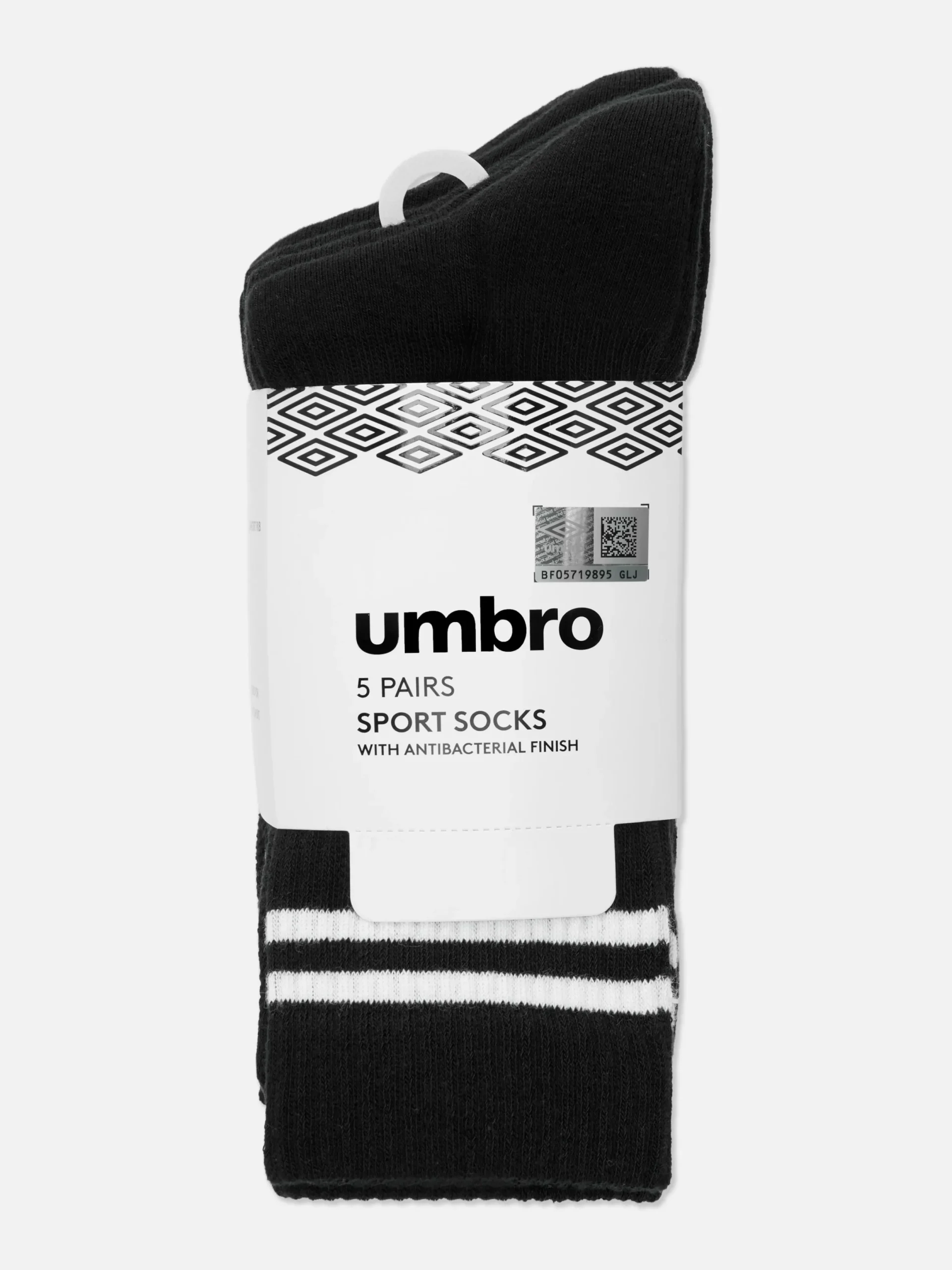 Hombre Primark Calcetines|Pack De 5 Pares De Calcetines Deportivos Altos Umbro