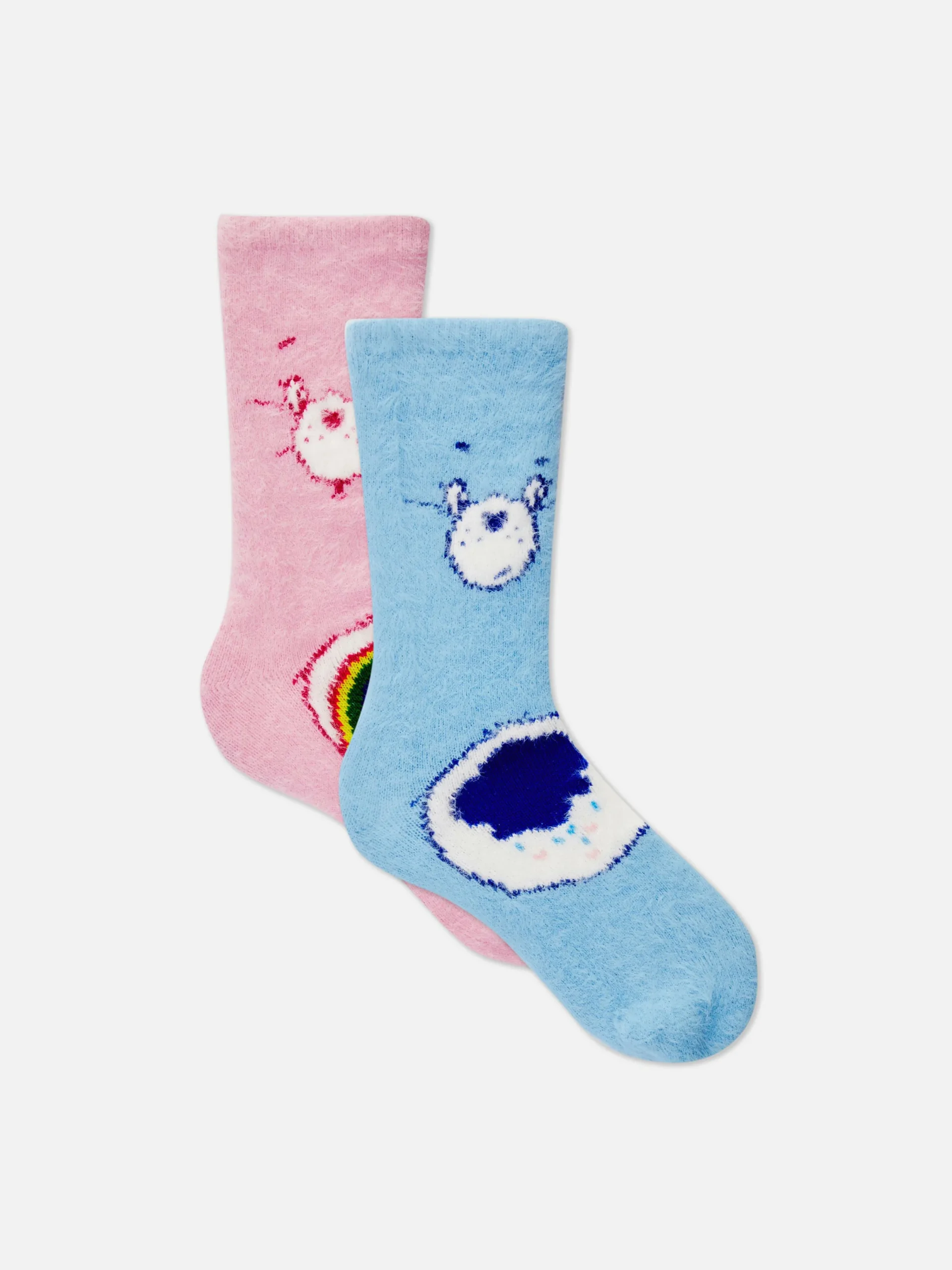 Mujer Primark Calcetines|Pack De 2 Pares De Calcetines De Los Osos Amorosos