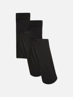 Niños Primark Calcetines Y Medias|Pack De 2 Pares De Medias Opacas De 120 Deniers