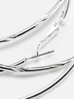 Mujer Primark Bisutería|Pack De 2 Pares De Pendientes De Aro Grandes