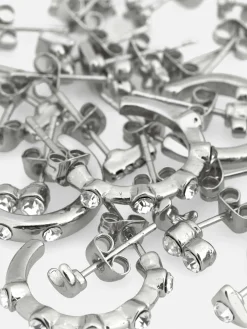 Mujer Primark Bisutería|Pack De 15 Pares De Pendientes De Aro Y Botón