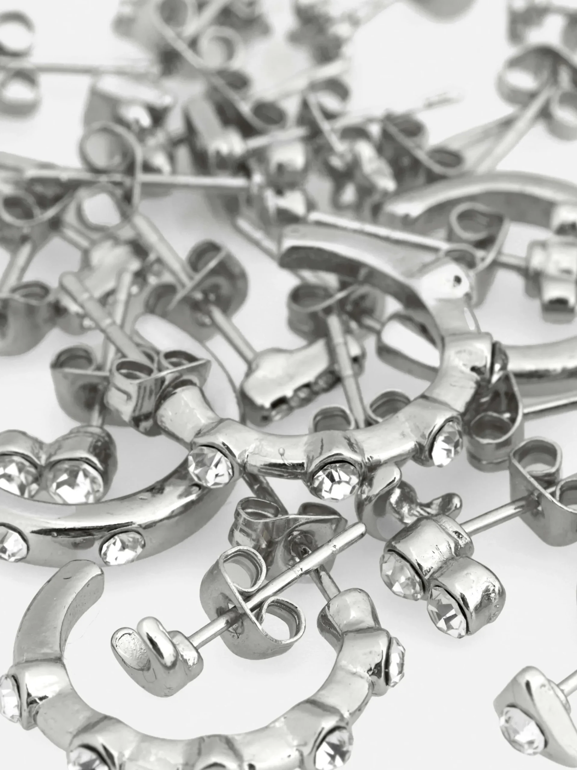 Mujer Primark Bisutería|Pack De 15 Pares De Pendientes De Aro Y Botón