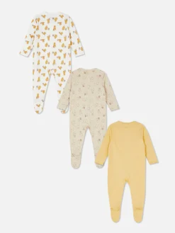 Primark Bodis Y Pijamas Para Bebé|Pack De 3 Peleles De Winnie The Pooh De Disney