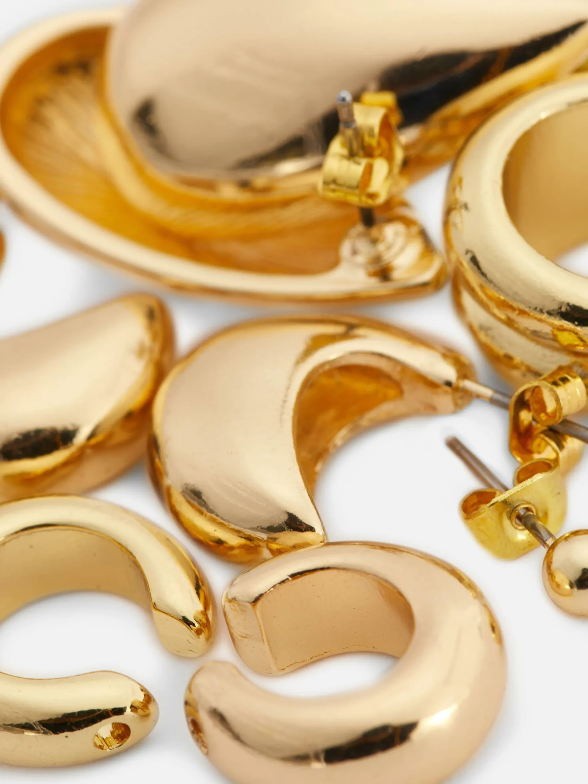 Mujer Primark Bisutería|Pack De 6 Pendientes Earcuff