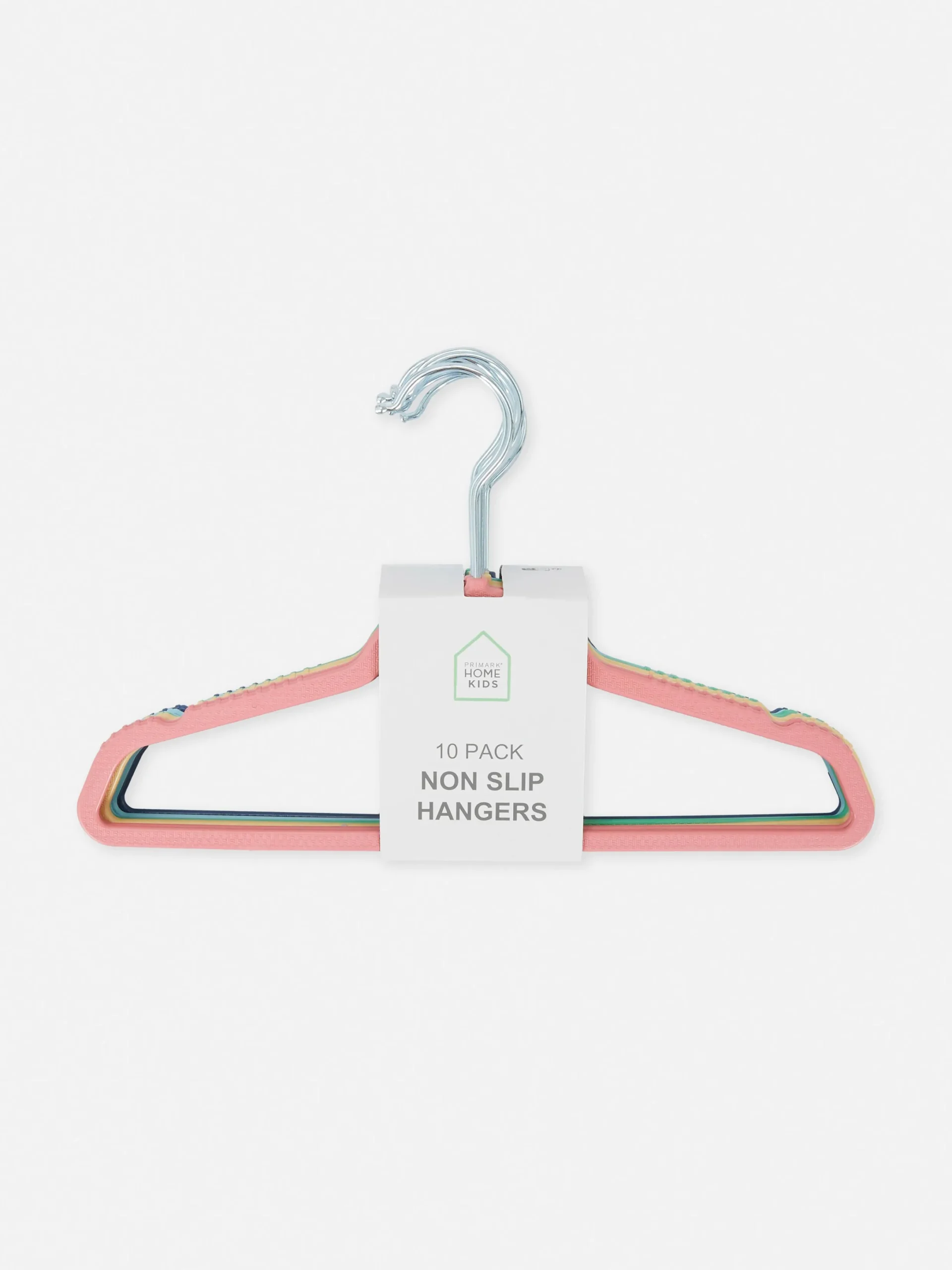 Primark Almacenamiento De Pared Y Perchas|Pack De 10 Perchas Infantiles De Colores