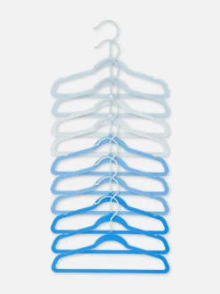 Primark Almacenamiento De Pared Y Perchas|Pack De 10 Perchas Para Ropa De Bebé