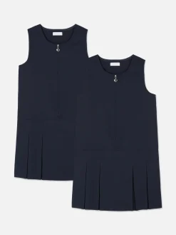 Niños Primark Vestidos|Pack De 2 Pichis Escolares De Niña Mayor
