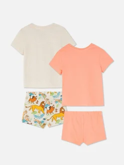 Niños Primark Pijamas Y Ropa Para Dormir|Pack De 2 Pijamas De Manga Corta De Disney