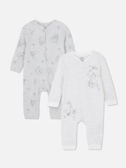 Primark Bodis Y Pijamas Para Bebé|Pack De 2 Pijamas De Winnie The Pooh De Disney