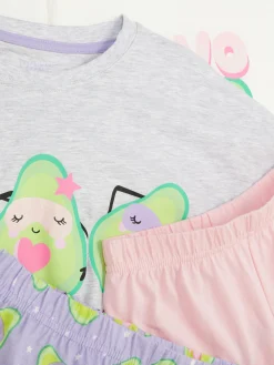 Niños Primark Pijamas Y Ropa Para Dormir|Pack De 2 Pijamas Gráficos Con Aguacates